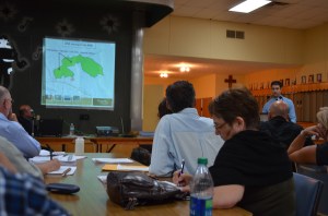 presentation by representative of asphalt plant